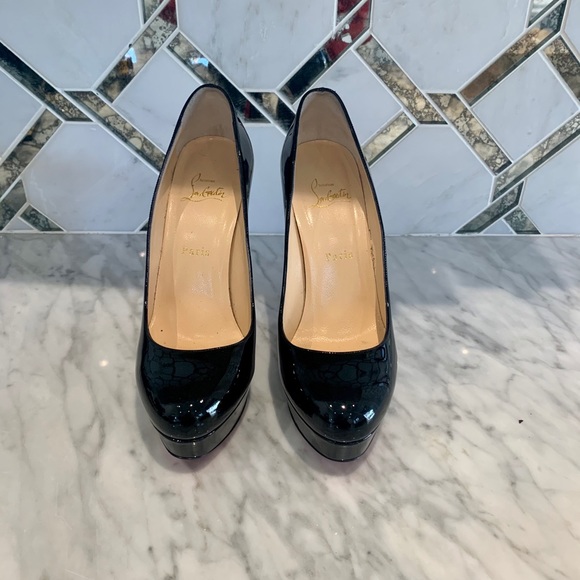 Christian Louboutin Bianca 140 Patent Calf 39.5 - Picture 2 of 8